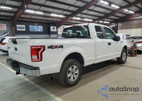 2016 Ford F150 Super Cab из США, поврежденный, VIN 1FTEX1EP2GFC73283
